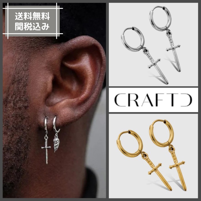 日本未入荷◆CRAFTD London◆Dagger Earring◆ピアス