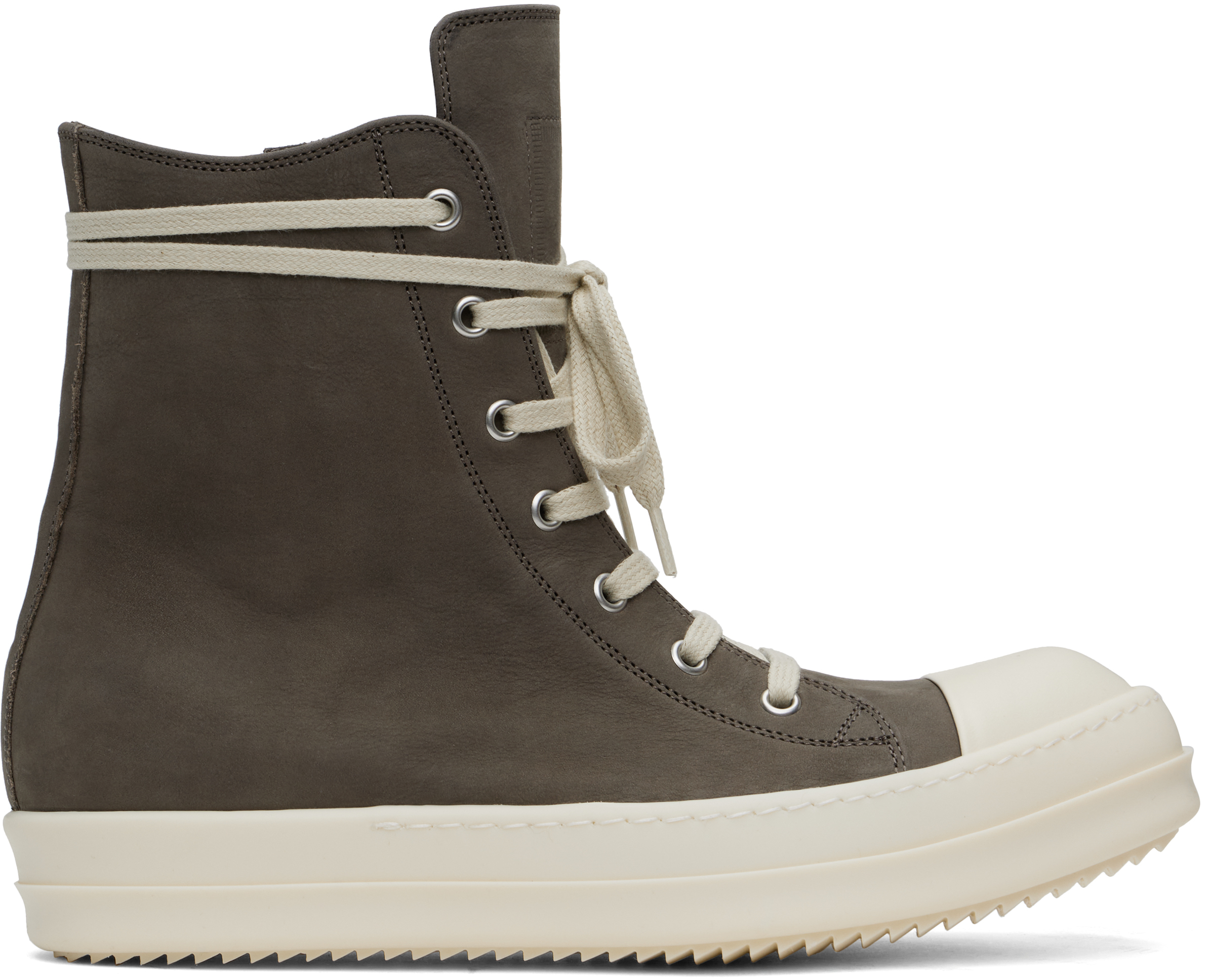 【関税込み】Rick Owens グレー Hollywood ヌバック スニーカー