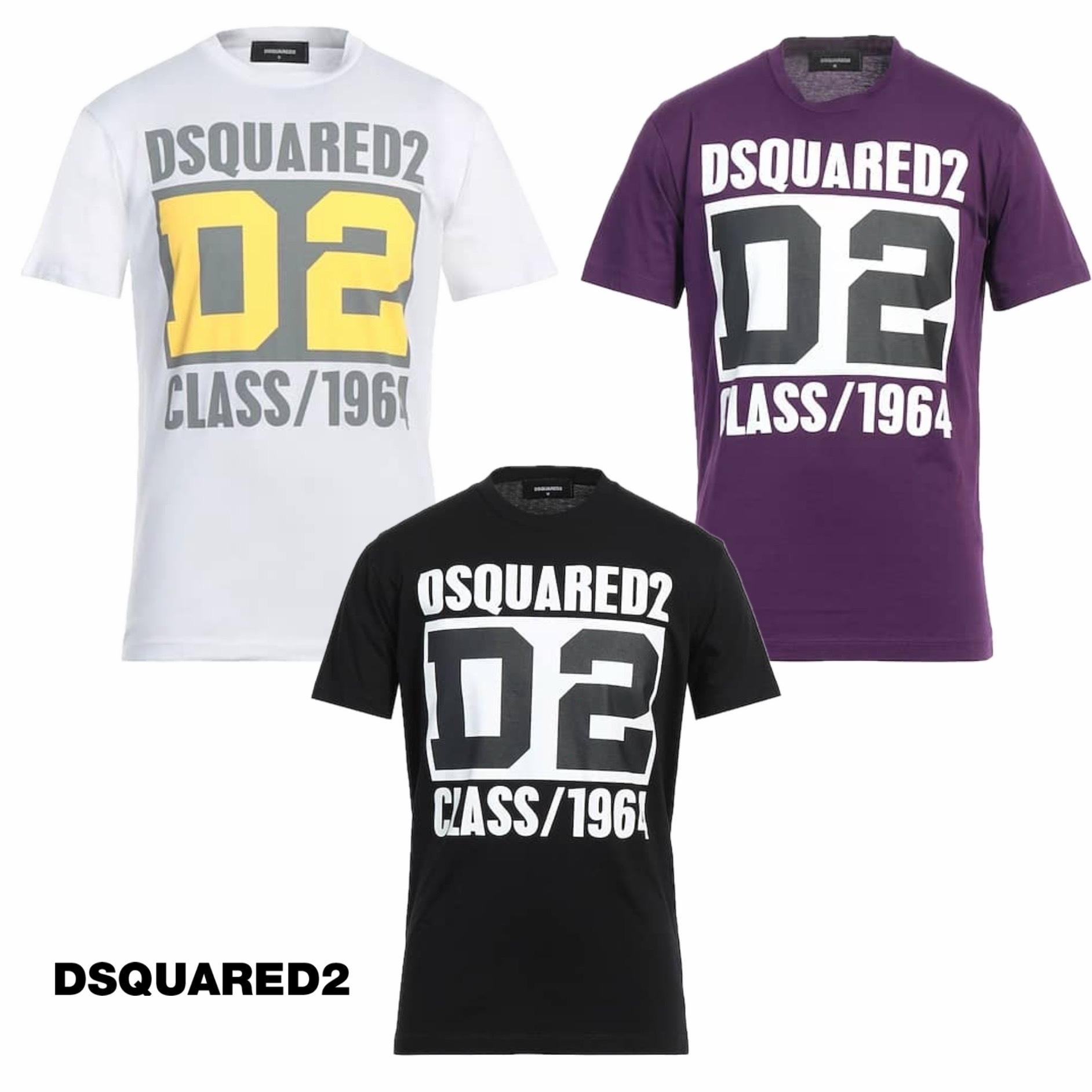 DSQUARED2 Tシャツ ロゴプリント入りTシャツ 半袖/関税込