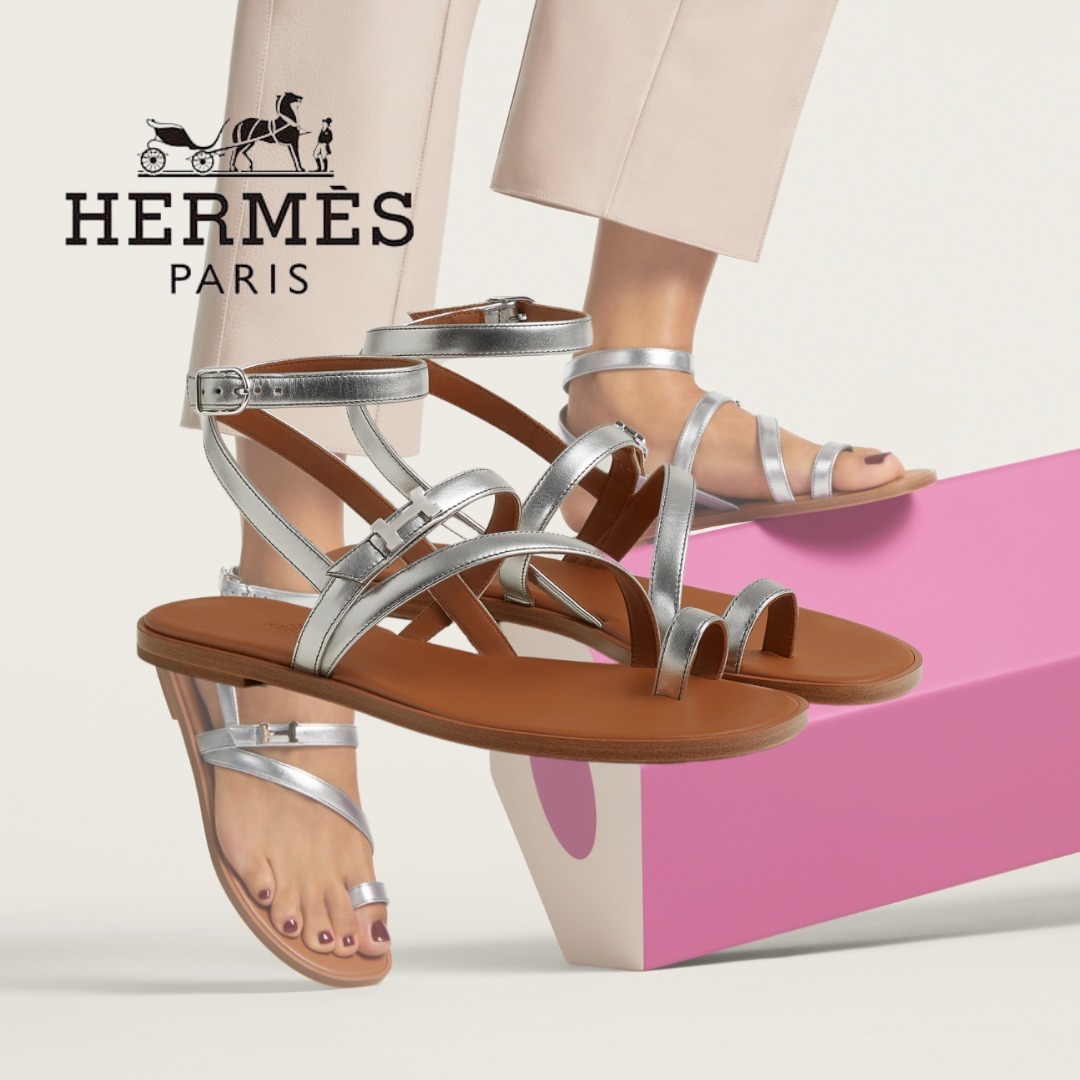 【日本未入荷♪】HERMES ハーモニーサンダル