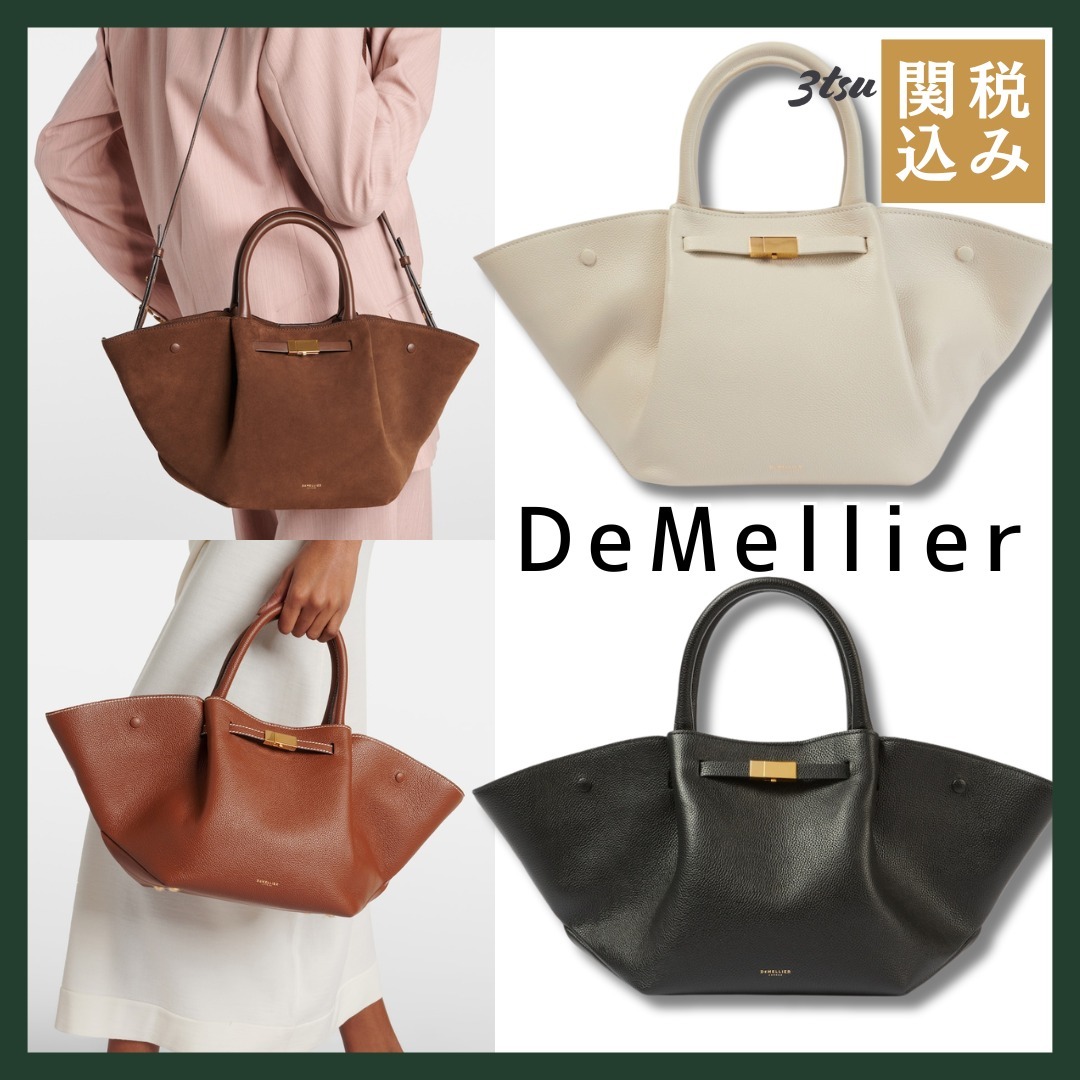 DEMELLIER★ミディ ニューヨークトートバッグ 4色 鞄