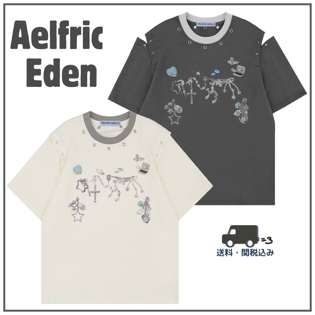 ◇Aelfric Eden◇ 取り外し可能な袖 Ｔシャツ