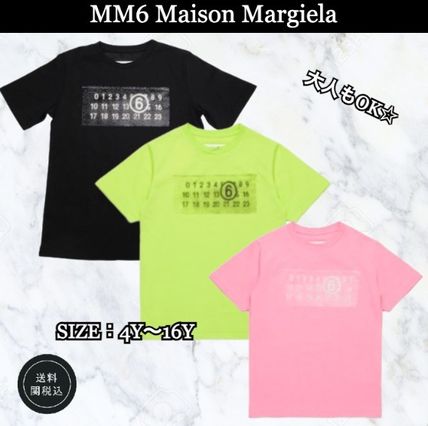 大人もOK！【MM6 Maison Margiela】ロゴTシャツ 4Y〜16Y (MM6