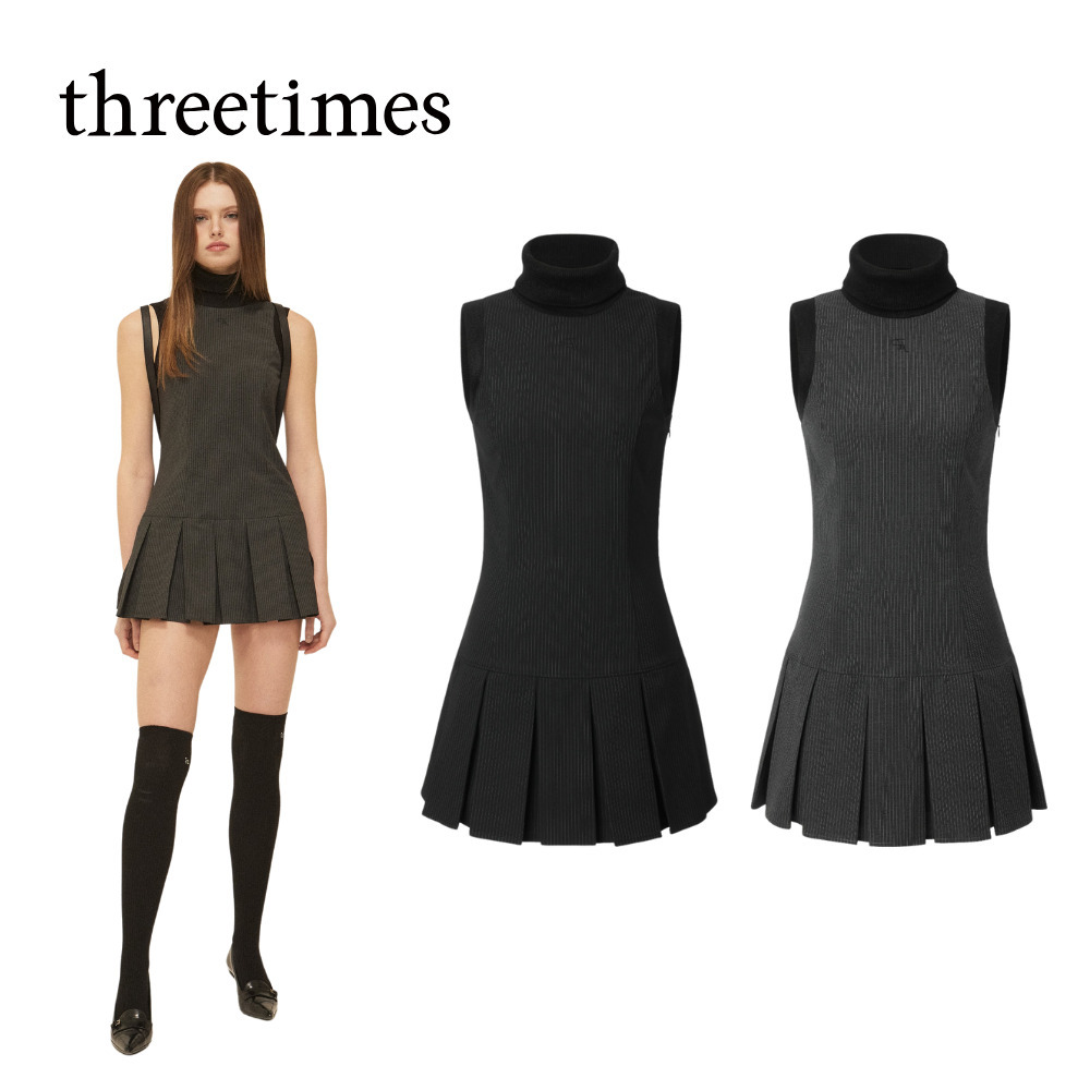 ワンピース threetimes Kayla dress 2colors