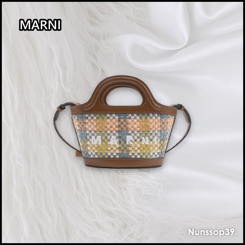 《MARNI》 マイクロ トロピカリア トートバッグ