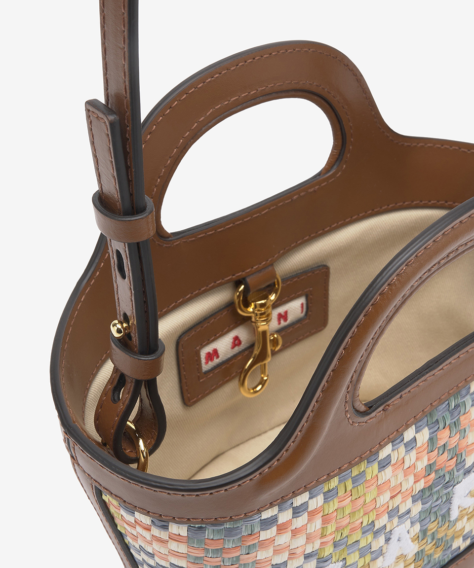 《MARNI》 マイクロ トロピカリア トートバッグ