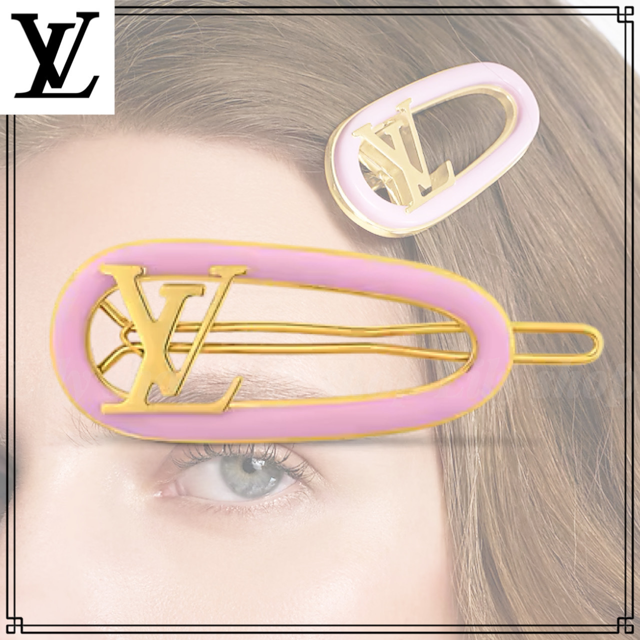 不器用さんでもオシャレに【Louis Vuitton】ヘア バレッタ