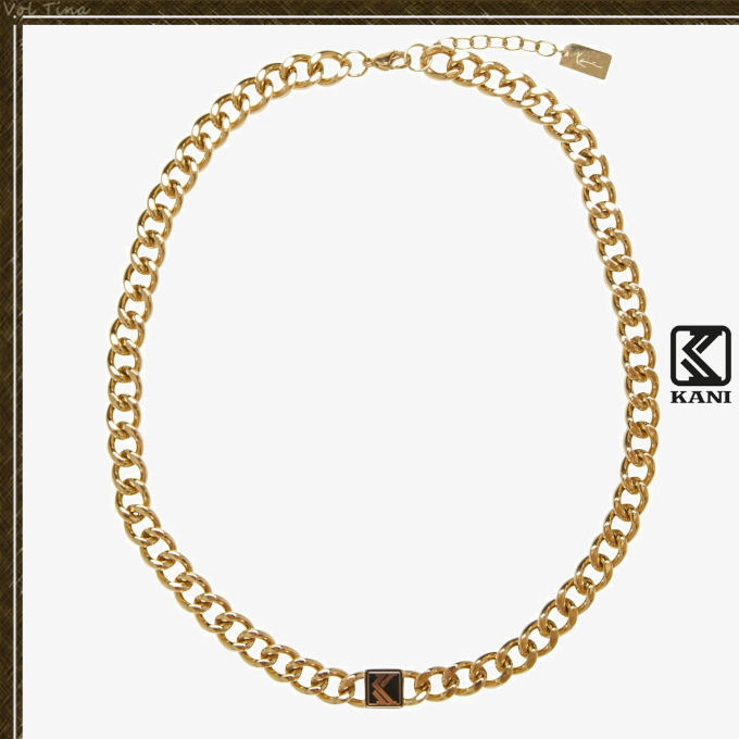 KARL KANI◆カールカナイ ネックレス OGSTONE CUBANLINK [G]