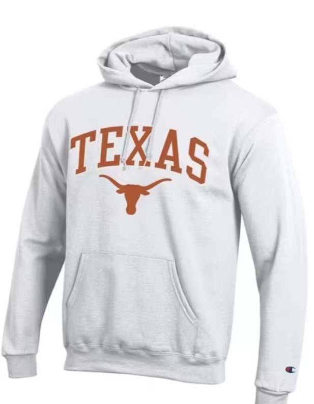 CHAMPION Powerblend Texas Longhorns スウェットパーカー