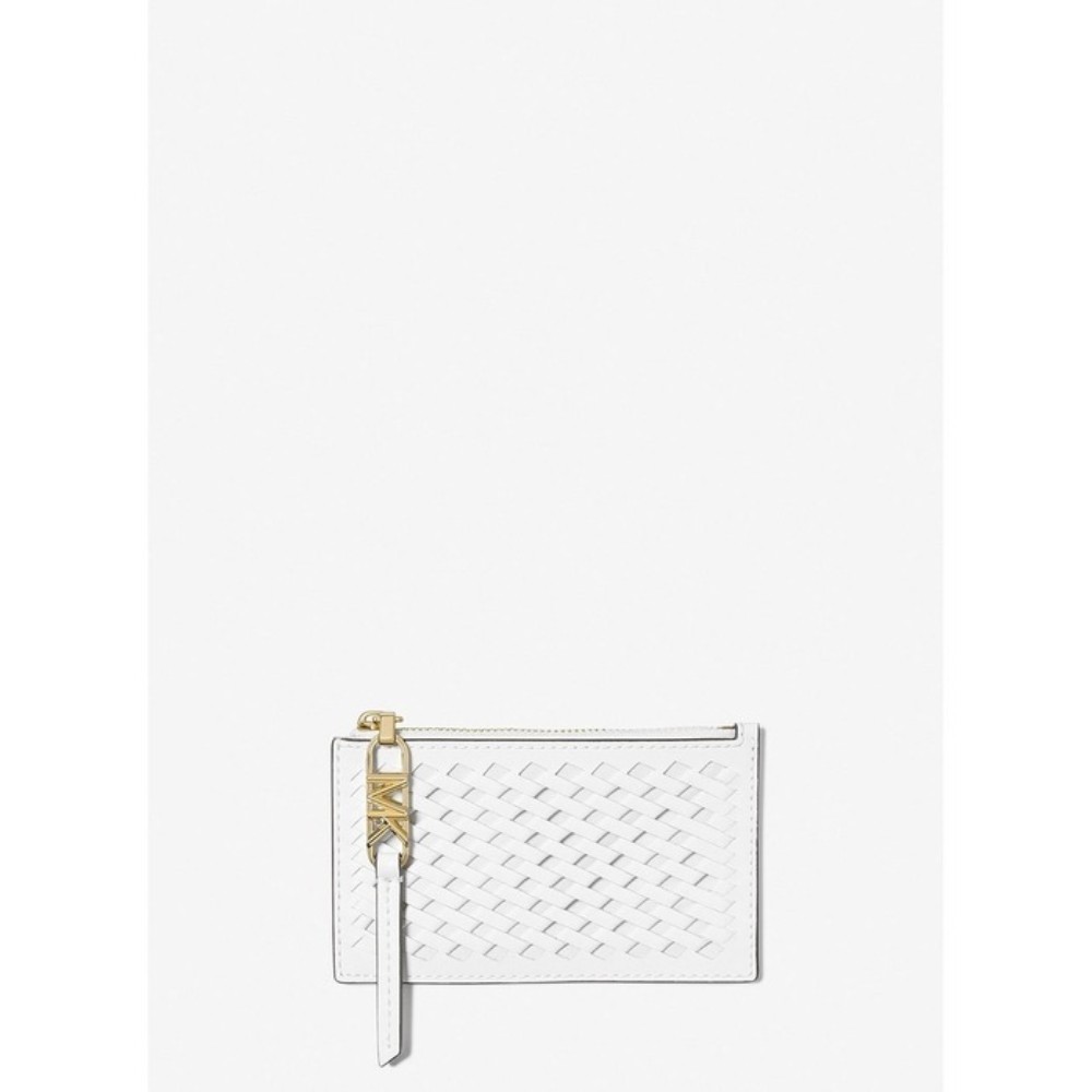 カードケース・名刺入れ Michael Kors [Secret Special Price] Empire Small Woven Leath