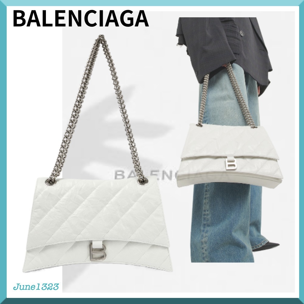 国内配送【BALENCIAGA】Downtown スモール レザー バッグ