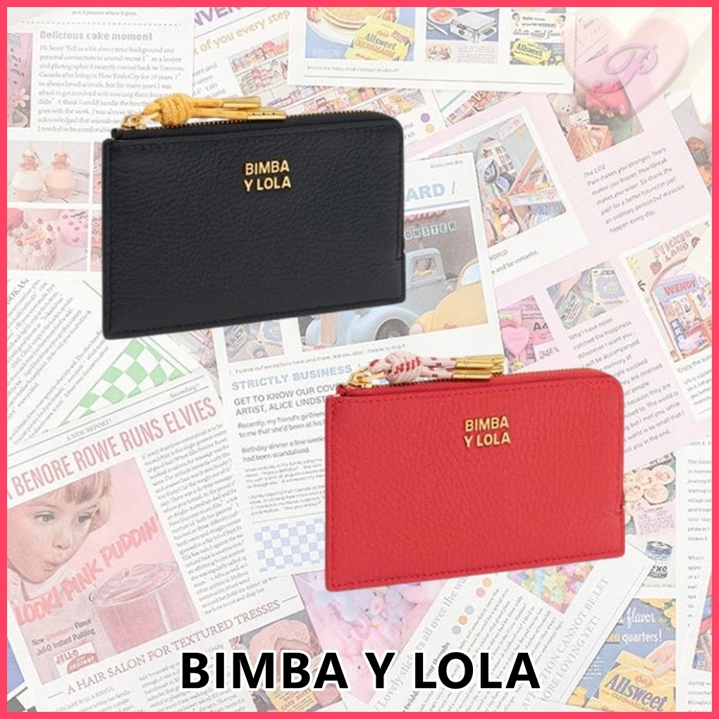 【BIMBA Y LOLA】レザー製コイン&カードケース