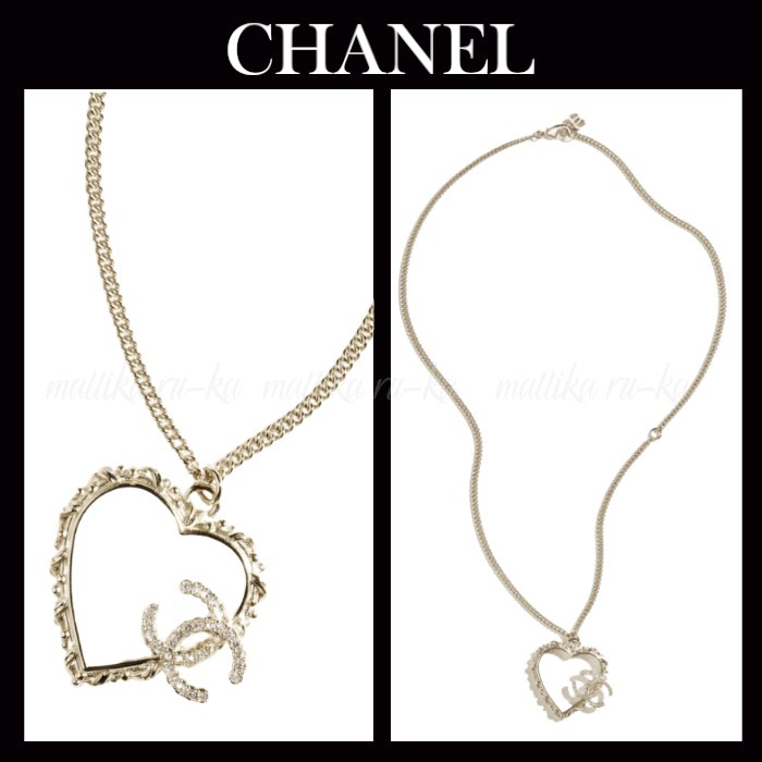 キュートなハート☆25P【CHANEL】シャネル ネックレス ハート