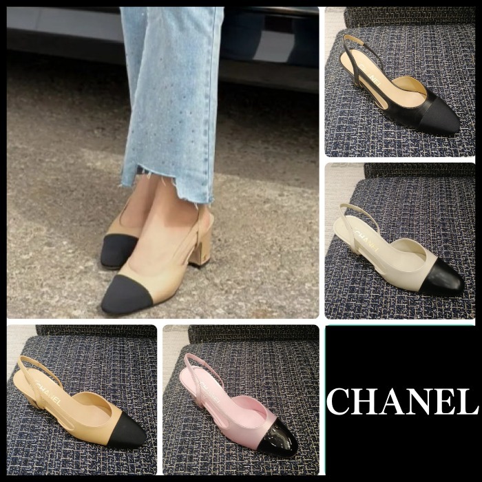 ◆上品でエレガント◆CHANEL バイカラー パンプス