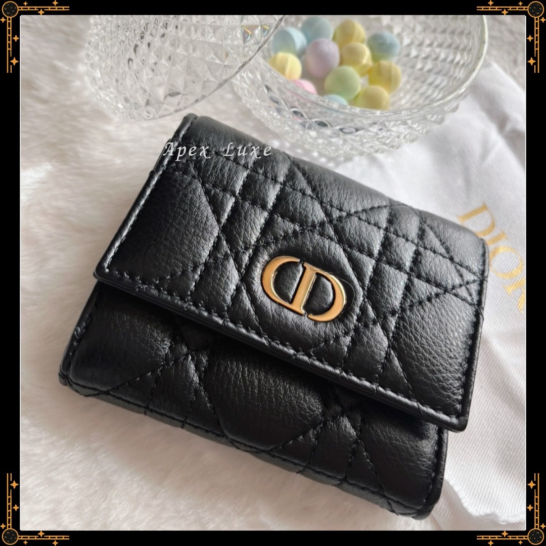 【軽くて使い易い】DIOR♡ディオール カロ ウォレット
