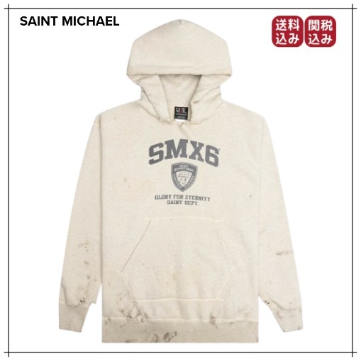（残りわずか）Saint Michael x Shermer Academy フーディ