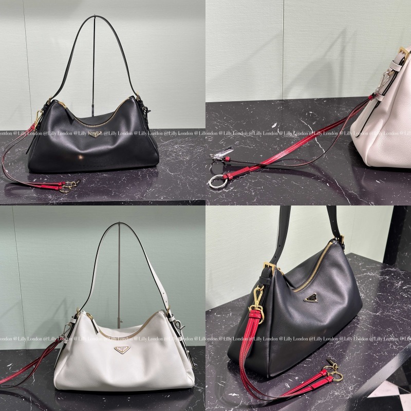 PRADA プラダ レザー バッグチャーム キーチェーン 1TL523