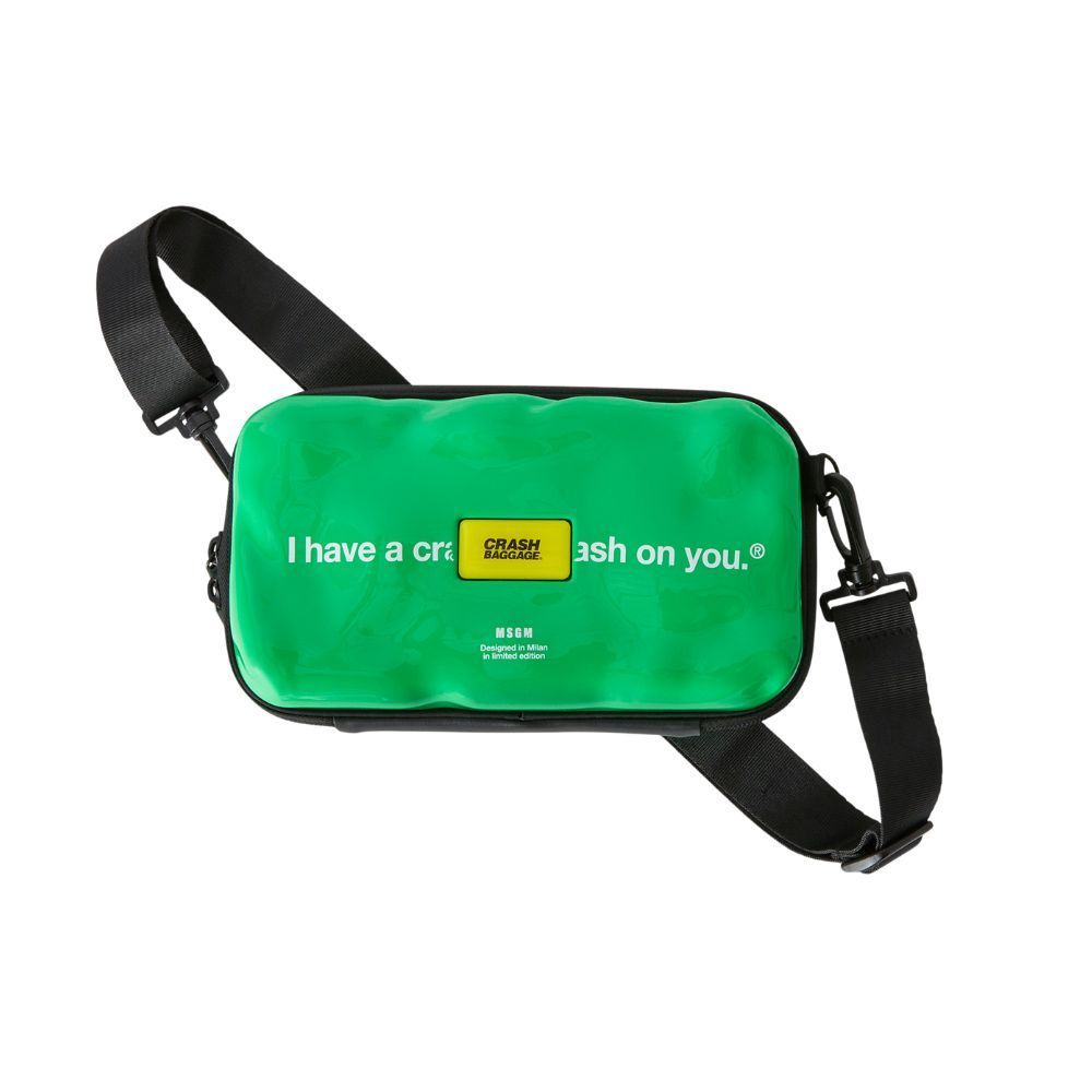 ショルダーバッグ MSGM x CRASH BAGGAGE Mini Icon