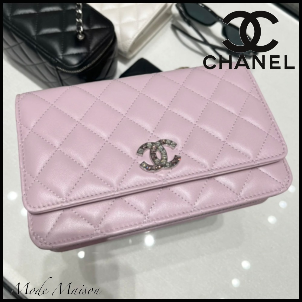 【女の子の憧れ♪】CHANELチェーンウォレット