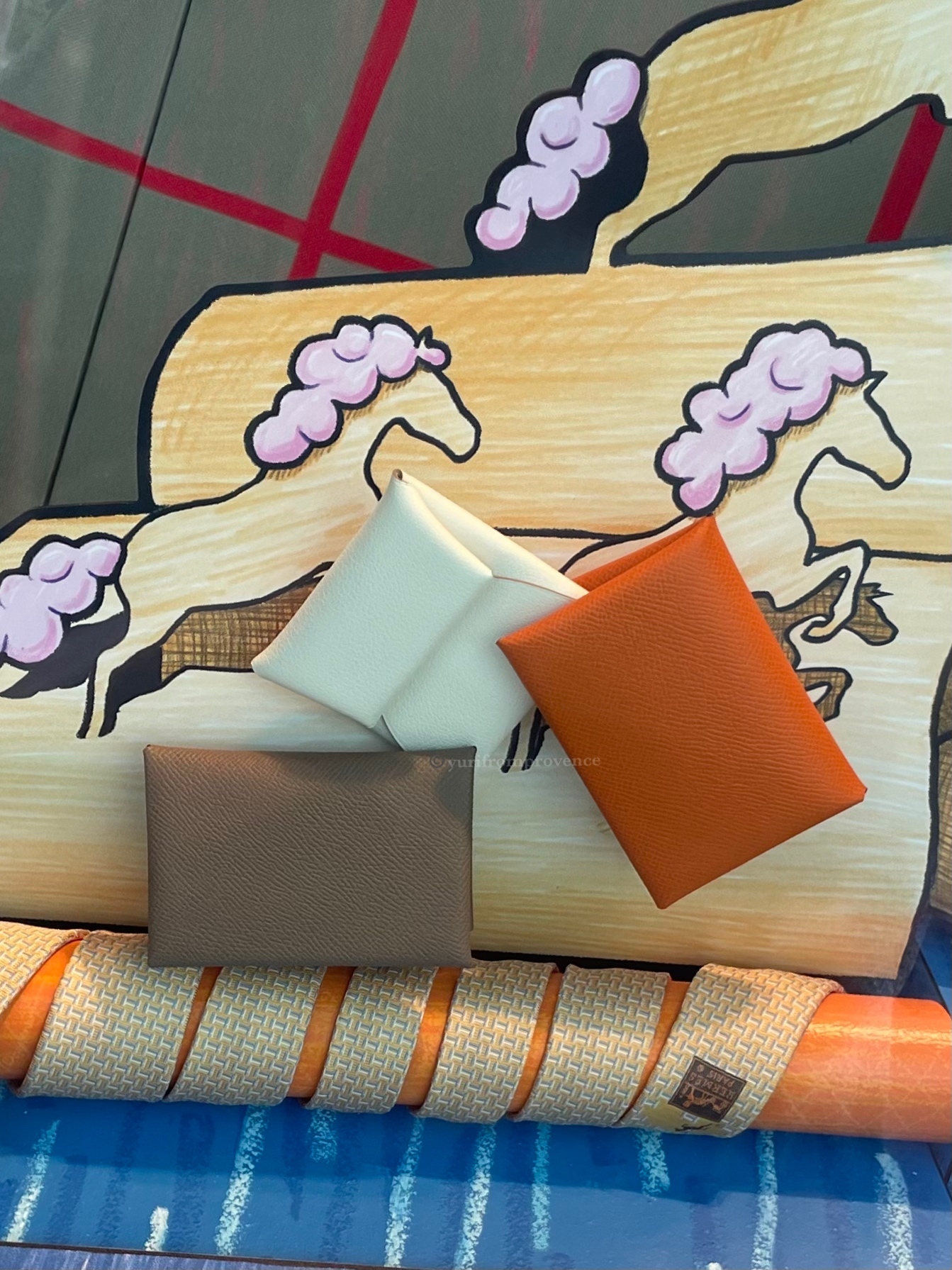 【HERMES】★カルヴィ デュオ コンパクトカードホルダー