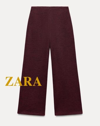 【ZARA】ウール混ニットパンツ AND WANDER 2142/503/712 ZARA】ウール混ニットパンツ AND WANDER 2142/503/712 (ZARA