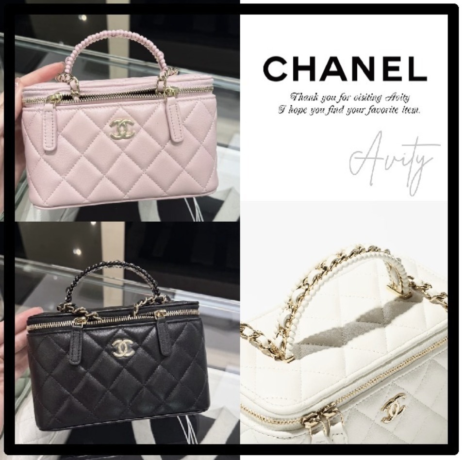 【新作のハンドルが可愛い♡】CHANEL チェーンクラッチ