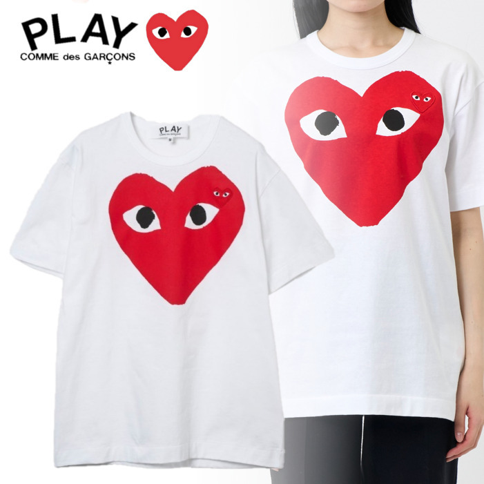 国内**PLAY COMME des GARCONS**アイコンハートTシャツ