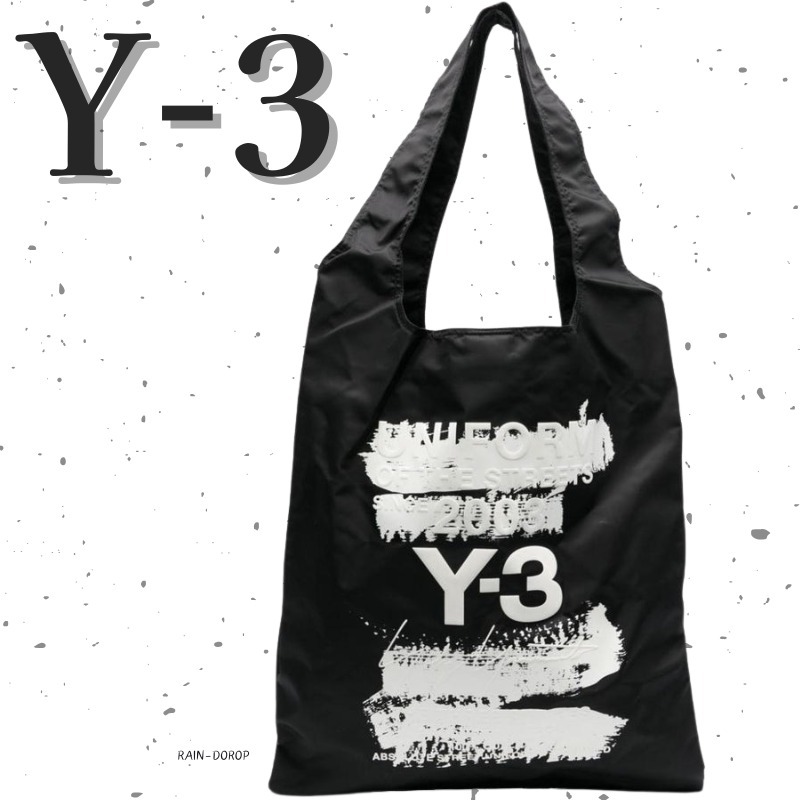 【Y-3】アディダス カジュアルプリントトートバッグ