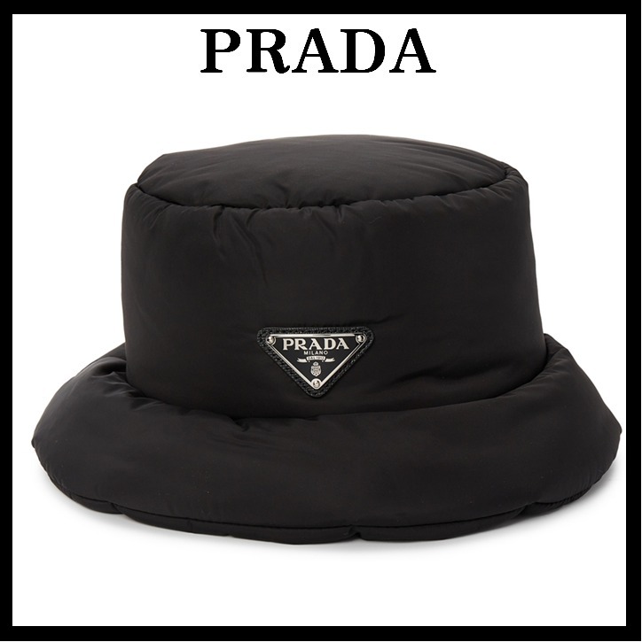 ★関税込★PRADA★プラダ バケットハット Bucket Hat★BLACK