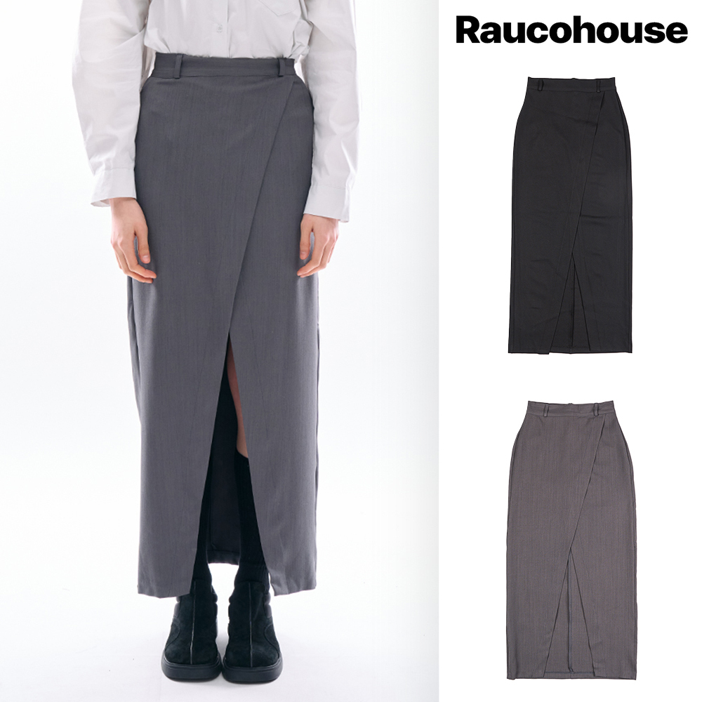 【Raucohouse】Mirai elegant wrap skirt