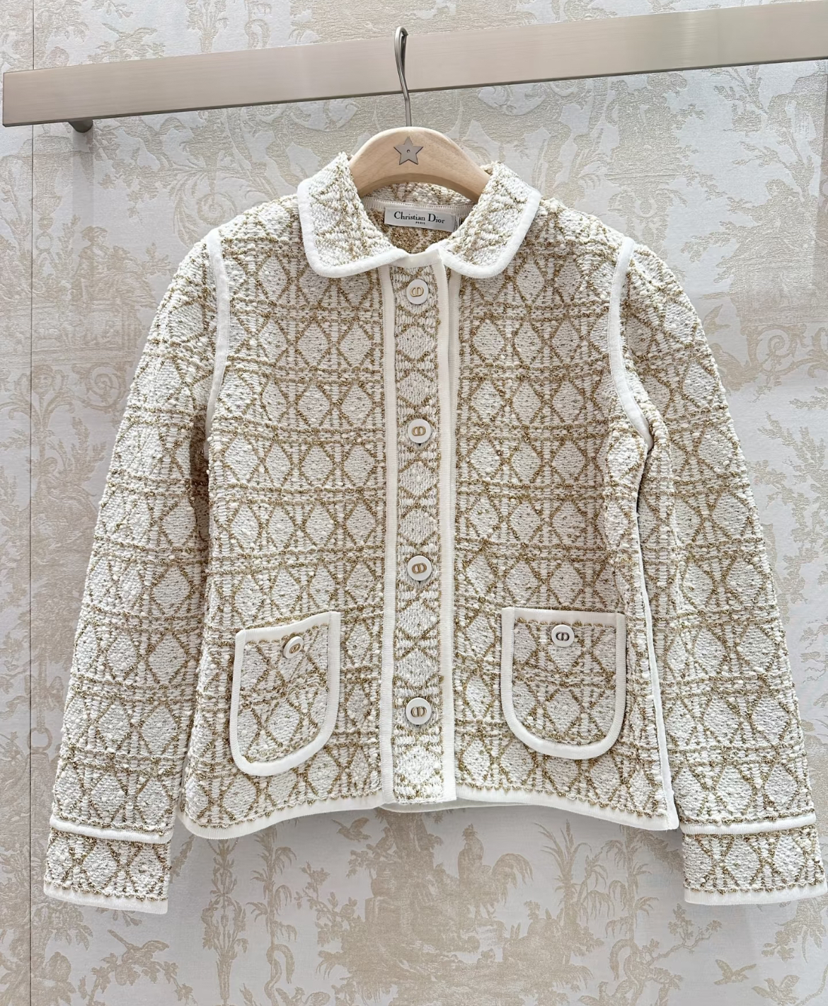 【フォーマルにも♪】DIOR★Dior Or カナージュジャケット