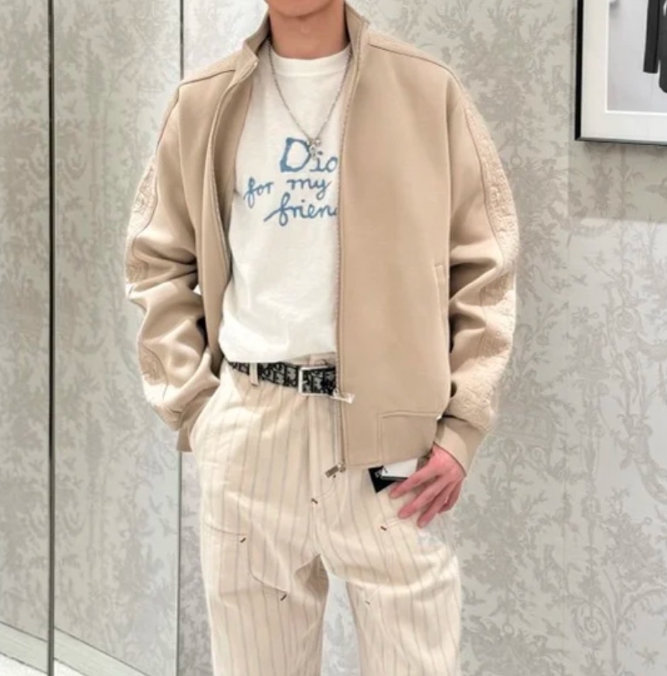 【24SS☆ラフにお洒落なスタイル♪】DIOR トラックジャケット 24SS☆ラフにお洒落なスタイル♪】DIOR トラックジャケット
