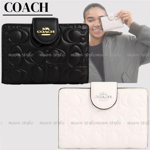 COACH コーチ★ レザー ジップ ウォレット