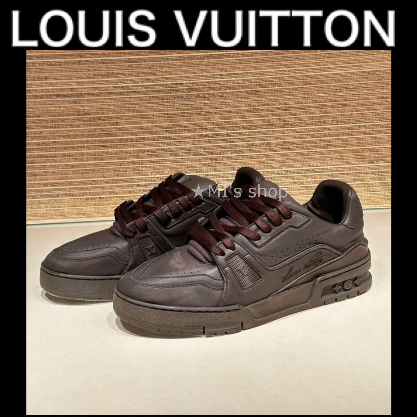 【25SS/すぐ届く】LouisVuitton トレイナー スニーカー