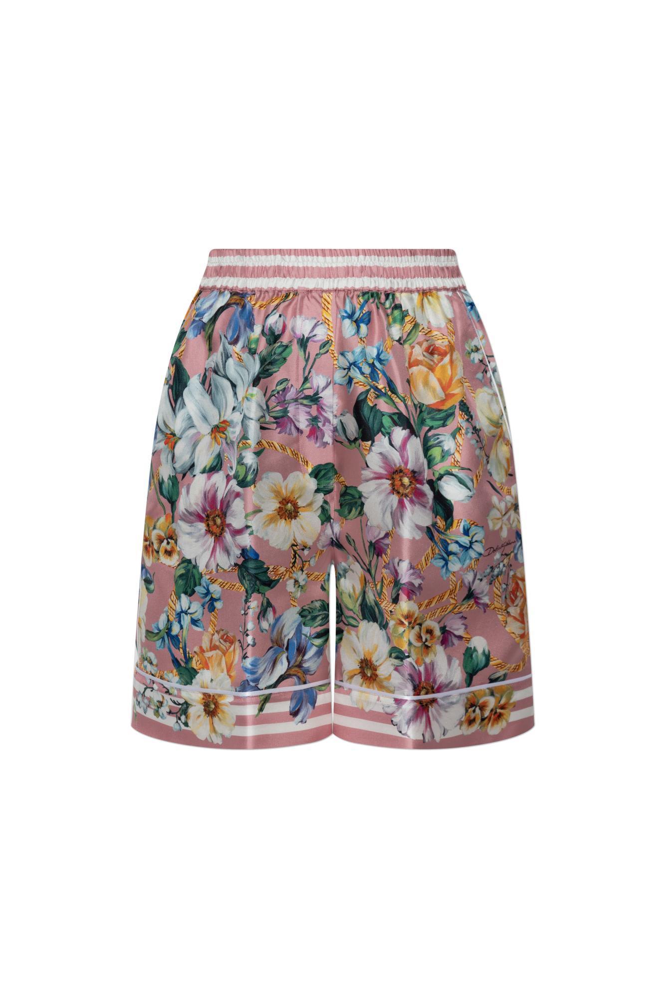 【送料&関税込】Dolce & Gabbana Silk Shorts