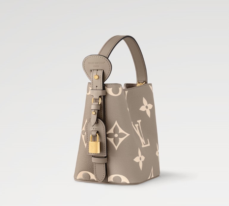 Louis Vuitton《オール・イン BB》グレー Monogram 牛革 直営店
