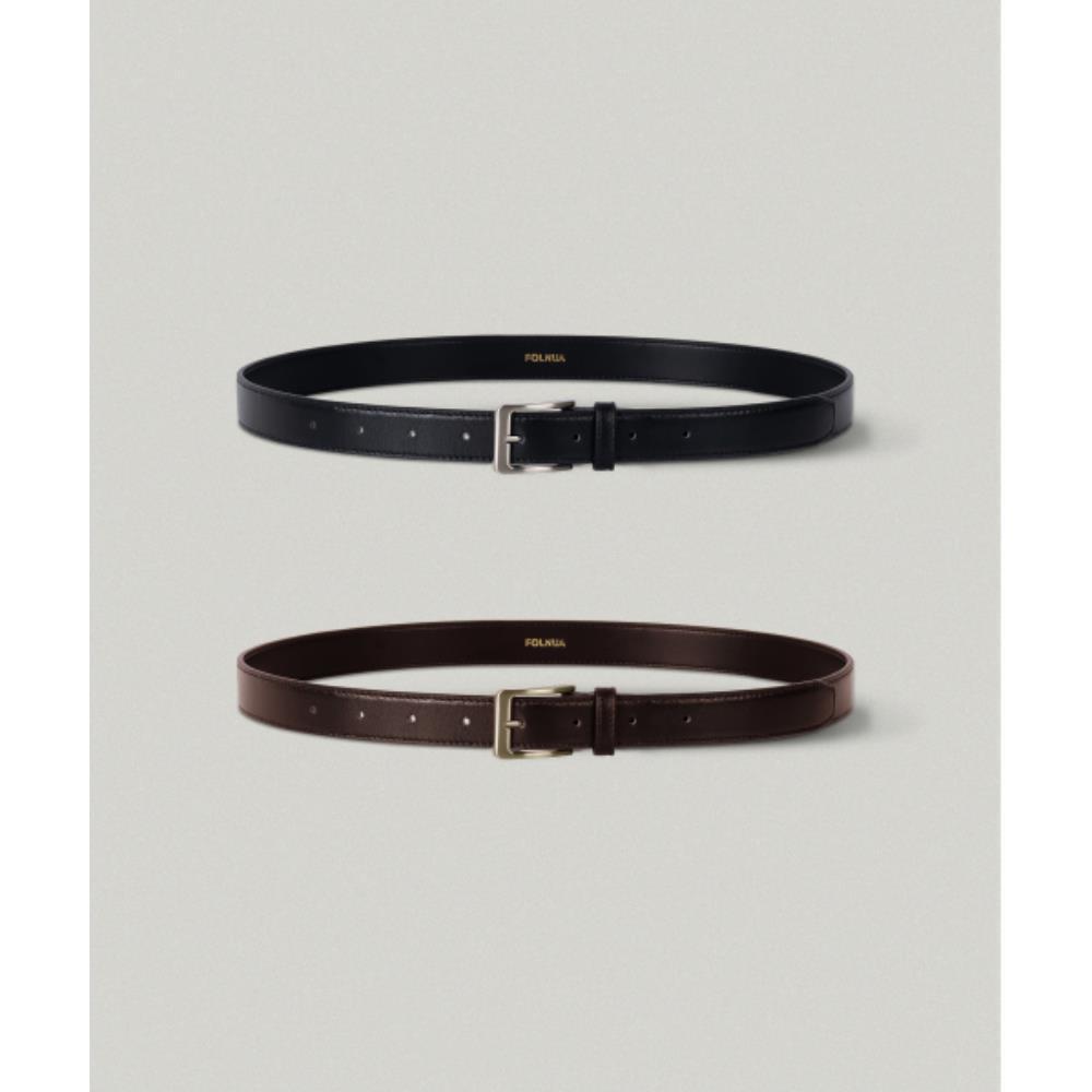 ◆FOLNUA◆ CLASSIC SQUARE BELT25MM 2COLOR F24FWFBBE01