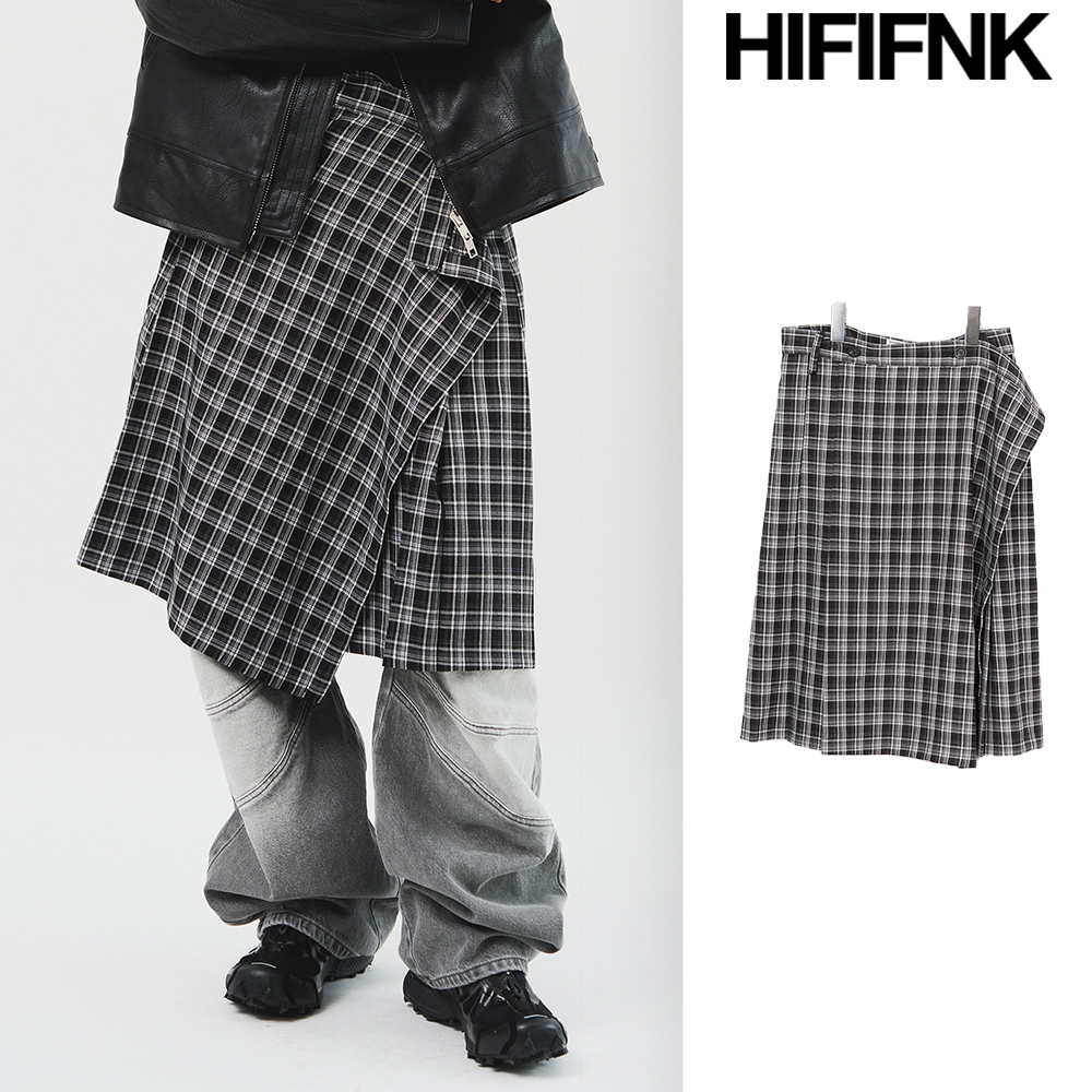 【HI FI FNK】(W) Room Check Skirt