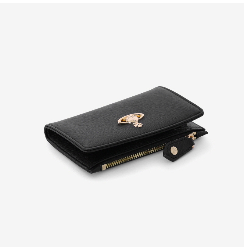 《VIVIENNE WESTWOOD》 サフィアーノフラップカードウォレット