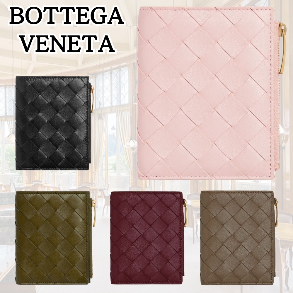 新作★BOTTEGA VENETA*新しいスタイル*イントレチャート 小財布