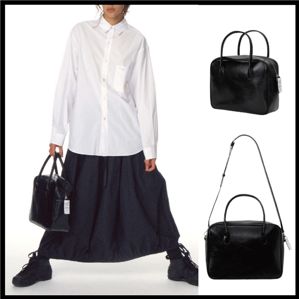 【NIEEH】SQUARE BIG BAG トートバッグ ショルダーバッグ