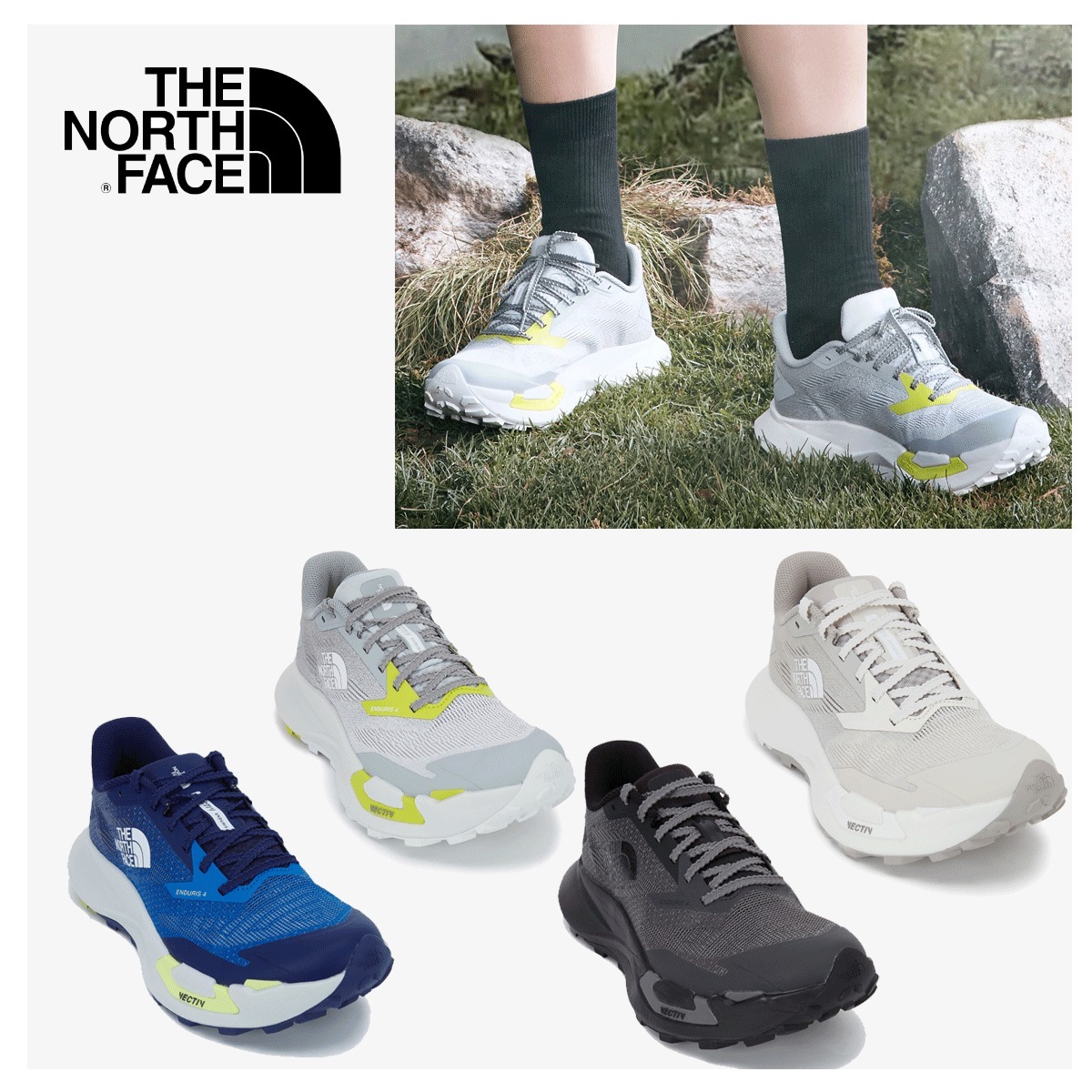 スニーカー THE NORTH FACE M VECTIV ENDURIS 4 5FT374