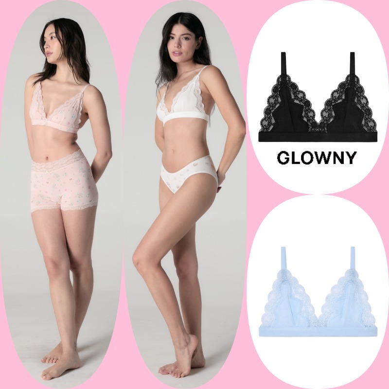 【GLOWNY】韓国人気/新作ブラ ★ ALLURE LACE BRA ★ 4COLOR