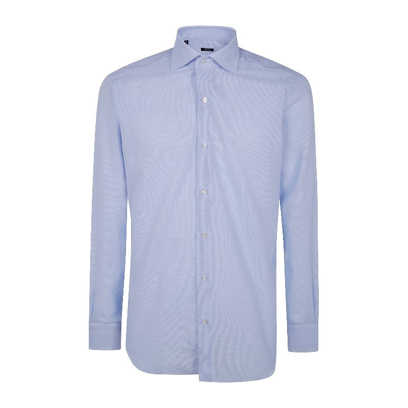 Tシャツ・カットソー BARBA SS25 CLASSIC HONEYCOMB WEFT SHIRT (I1U13P0147007U 03)
