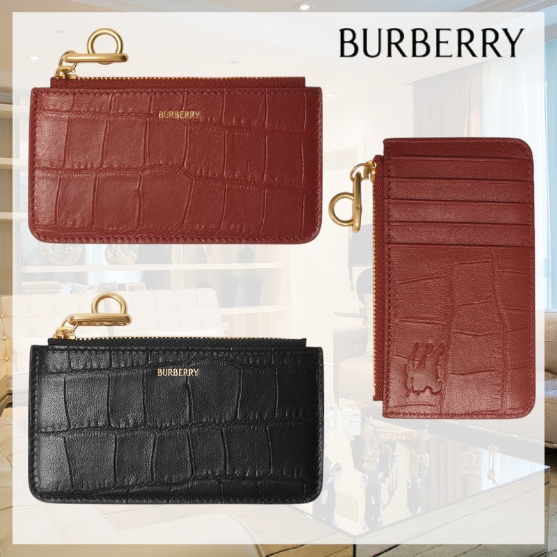 【新色のラスト】Burberry ロッキングホース ジップカードケース