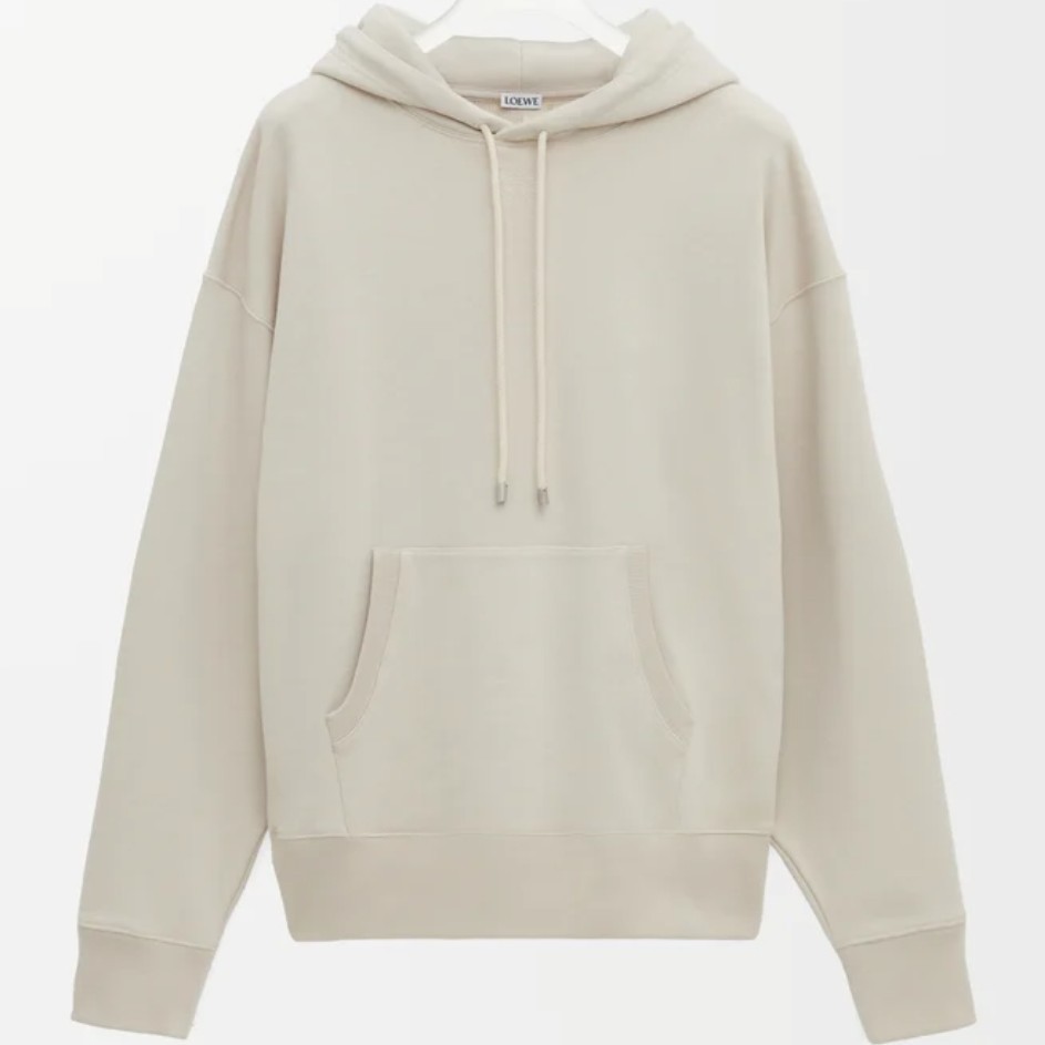 LOEWE 洗練ロゴ！人気 パーカー 黒グレー Hoodie LOEWE 洗練ロゴ！人気 パーカー 黒グレー Hoodie (LOEWE