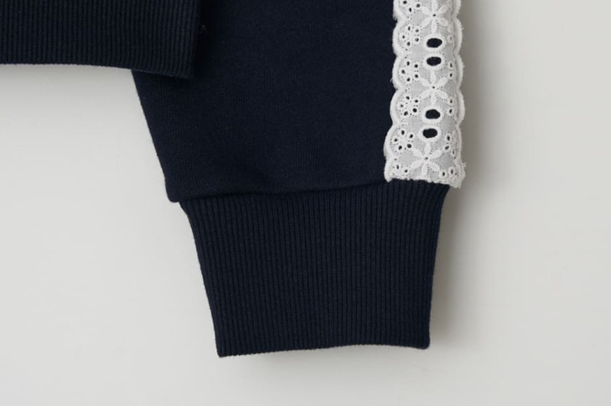 【RONRON】SIDE LACE SWEAT TRACK Zip Up★送料・関税込★ 韓国商品/RONRON SIDE LACE SWEAT TRACK ZIP UP