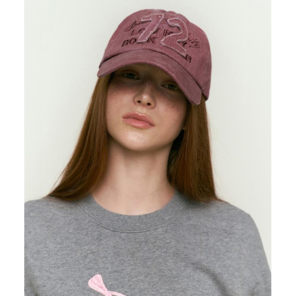 キャップ KIRSH 72 Applique Ball Cap Dark Purple KKSFAHT502MPPD