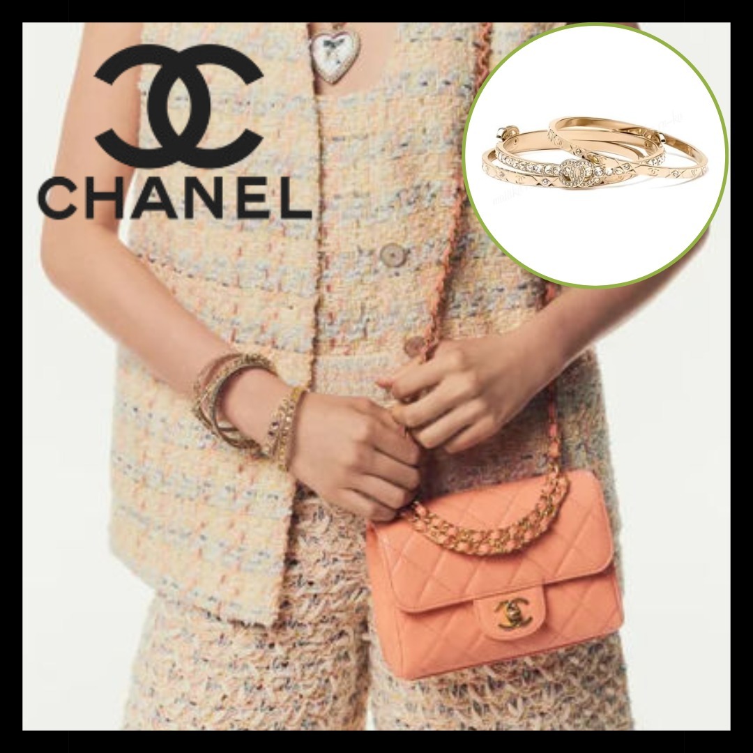 【CHANEL】シャネル 大人気商品 新作 上品 バンクル