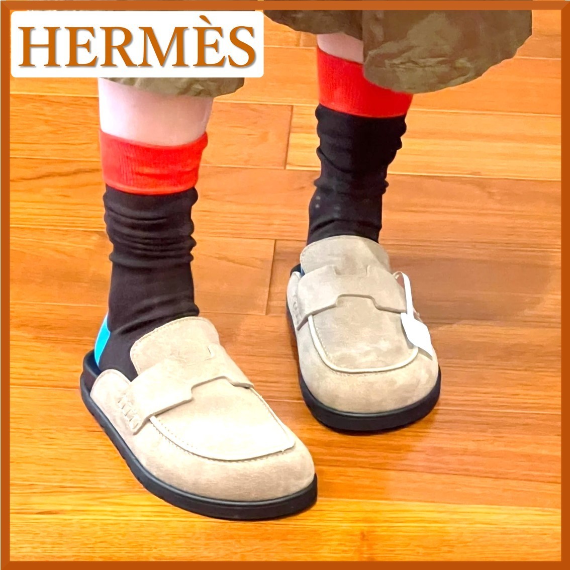 【カジュアル★大人気】HERMES ミュールGo